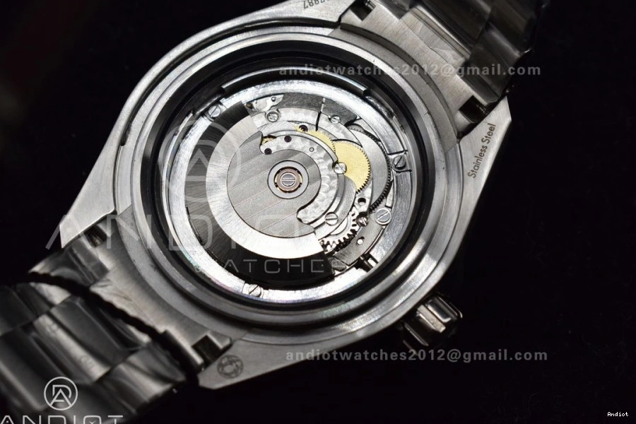 Gray 1:1 SS Seamaster SS A2824 Deep Bracelet Ultra Dial 6000M Edition on Orange Bezel Ceramic TF Best 1111